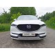 Защита передняя двойная 60-42 мм ТСС для Mazda CX-5 2018-2021