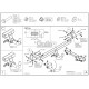 Фаркоп оцинкованный Galia для Mercedes GLC-Class x253 2015-2022, Mercedes GLC-Class Coupe C253 2016-2022 быстросъемное крепление шара