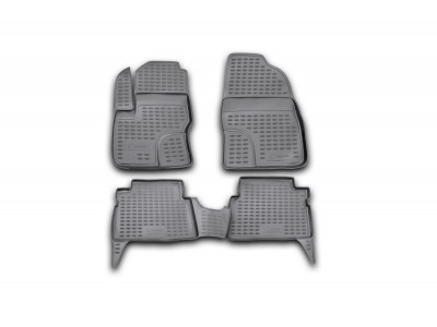 Коврики в салон полиуретан 4 штуки Autofamily для Ford Focus C-Max 2003-2010