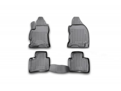 Коврики в салон полиуретан 4 штуки Autofamily для Ford Mondeo 2000-2007