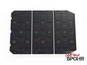 Защита АКБ (сталь) + комплект крепежа для Evolute I-Pro 2022-н.в. (V - все) (3 часть) №111.00603.1