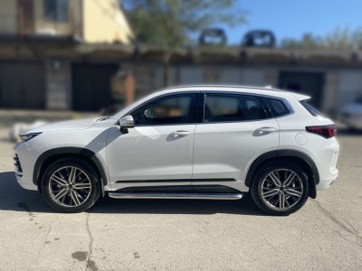 Пороги лист d-60 Технотек для Exeed LX 1.5L Turbo 2WD 2022 – н.в. 