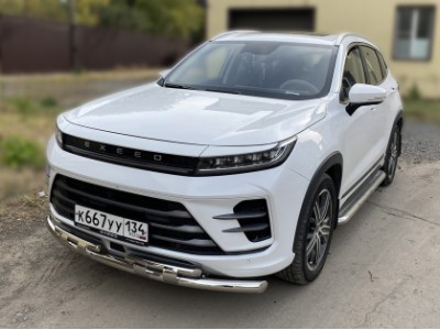 Пороги лист d-60 Технотек для Exeed LX 1.5L Turbo 2WD 2022 – н.в. 
