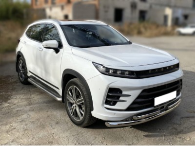 Пороги лист d-60 Технотек для Exeed LX 1.5L Turbo 2WD 2022 – н.в. 