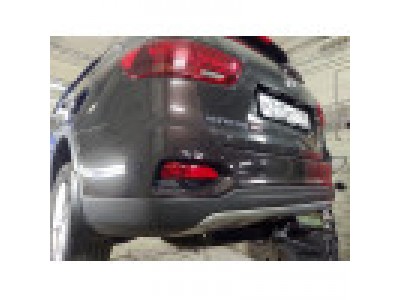 Фаркоп Бизон, тип шара Е, съёмный для Hyundai Santa Fe/Kia Sorento Prime 2015-2020