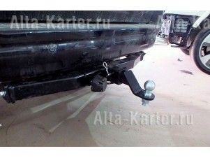 Фаркоп Бизон, тип шара Е, с хромированной накладкой для Toyota Land Cruiser Prado 120/150 № FA 0602-E(N)