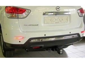 Фаркоп Бизон, тип шара Е, с хромированной накладкой для Nissan Pathfinder № FA 0854-E(N)