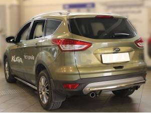 Защита заднего бампера 60 мм для Ford Kuga № FK2013_4