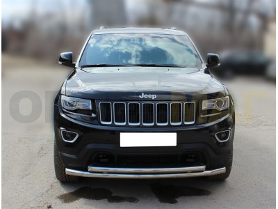 Защита передняя двойная 60-53 мм для Jeep Grand Cherokee 2013-2021