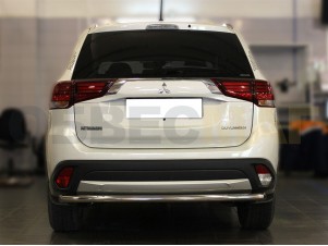 Защита заднего бампера 53 мм для Mitsubishi Outlander № MOU15_3