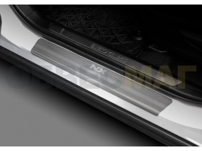 Накладки на пороги Rival, 4 шт для Lexus NX 2017-2021