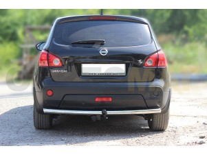 Защита заднего бампера 60 мм для Nissan Qashqai № NQ06_3