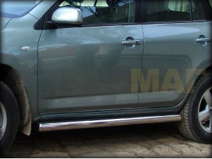 Пороги труба 76 мм для Toyota RAV-4 № TRN 3
