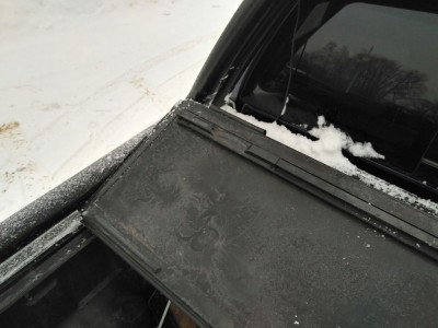 Защита кузова пикапа 76 мм для Doublecab чёрная для Toyota Tundra 2006-2013