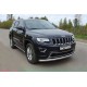 Защита переднего бампера 76 мм ТСС для Jeep Grand Cherokee 2013-2021