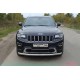 Защита переднего бампера 76 мм ТСС для Jeep Grand Cherokee 2013-2021