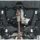 Усиленная защита картера двигателя, КПП (2 мм, сталь) для Toyota Camry седан 2006-2011, Lexus ES 300 седан 2002-2006
