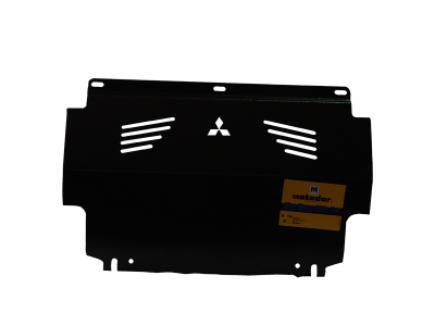 Защита радиатора Мотодор сталь 3 мм для Mitsubishi Pajero Sport 2008-2016