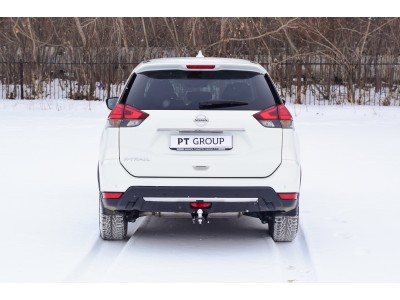Фаркоп для Nissan X-Trail T32 2014-2022 съемное крепление шара под американский квадрат