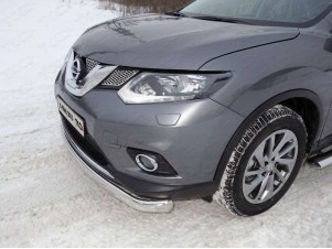 Накладка решётки радиатора нижняя с парктрониками 12 мм для Nissan X-Trail № NISXTR15-27