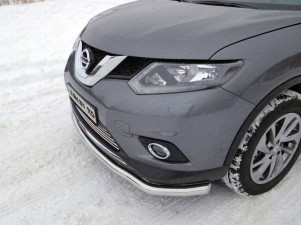 Защита переднего бампера 60 мм для Nissan X-Trail № NISXTR15-03