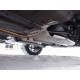 Защита бака левая ТСС алюминий 4 мм для Nissan X-Trail/Qashqai 2015-2018