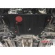 Защита картера + КПП + комплект крепежа, Автоброня, Сталь для Changan CS35 Plus;2022-н.в.;1.4;FWD;РКПП