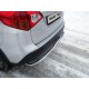 Защита заднего бампера короткая 42 мм ТСС для Suzuki Vitara 2015-2021