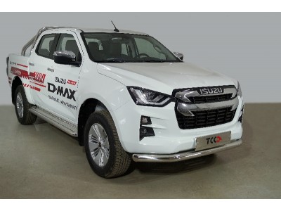 Защита передняя нижняя 76,1 мм ТСС для Isuzu D-Max 2019 – н.в.