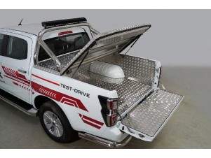 Защита кузова (для крышки) 76,1 мм со светодиодной фарой для Isuzu D-Max 2019 – н.в. ISDMAX19-34
