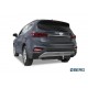 Фаркоп для Hyundai Santa Fe 2012-2020 съемное крепление шара под американский квадрат