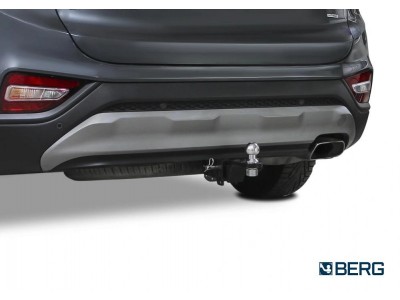 Фаркоп для Hyundai Santa Fe 2012-2020 съемное крепление шара под американский квадрат