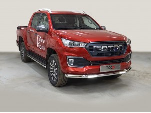 Защита передняя нижняя (с ДХО) 76,1 мм для Foton Tunland G7 2.0 Diesel АКПП 4WD 2024-н.в. №FOTTUNG724-19