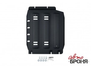 Защита КПП+ комплект крепежа, АвтоБРОНЯ, Сталь для Tank 300,  V-2.0, АКПП, полный, 2023-н.в.; Tank 500, V-3.0, АКПП, 4WD, 2023-н.в. №111.04803.1