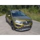 Защита переднего бампера 42 мм ТСС для Renault Sandero Stepway 2015-2018