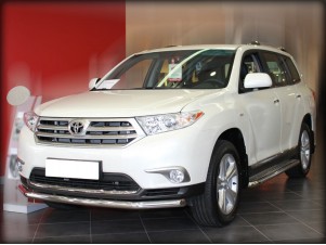 Дуга передняя низкая d-60 одинарная радиусная для Toyota Highlander 2010-2013 HYG2010_1