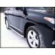 Пороги с листом d-43 для Toyota Highlander 2010-2013