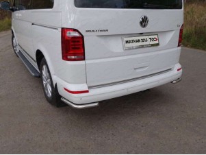 Защита задняя уголки 42 мм для Volkswagen Multivan T6 № VWMULT15-14