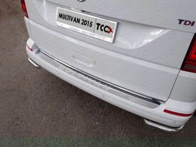 Защита задняя уголки 42 мм ТСС для Volkswagen Multivan T6 2015-2021