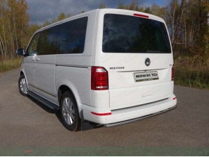 Защита заднего бампера 42 мм для Volkswagen Multivan T6 № VWMULT15-17