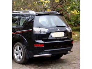 Защита задняя уголки 60 мм для Mitsubishi Outlander № MSAX 1