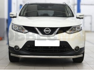 Защита переднего бампера 53 мм для Nissan Qashqai № NQ_1