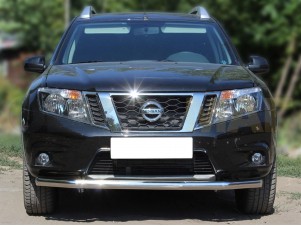 Защита переднего бампера 60 мм для Nissan Terrano № NT14_1