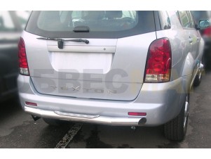 Защита заднего бампера 76 мм для Ssang Yong Rexton № SSR_3