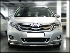 Защита переднего бампера 53 мм с подгибами для Toyota Venza № TV13_1