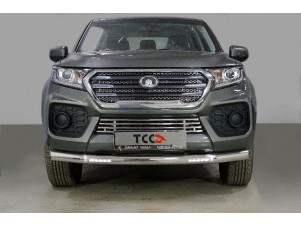 Защита переднего бампера с ДХО 76 мм для Great Wall Wingle № GRWALWING720-36