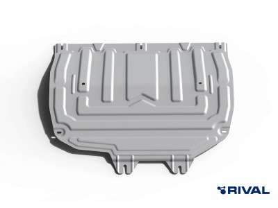 Защита картера + КПП (алюминий) для Chery Tiggo 4 2019-2023 , Chery Tiggo 7 2019-2020 , Chery Tiggo 7 Pro 2020-н.в. (V - 1.5), Xcite X-Cross 7 2024-н.в., Chery Tiggo 7 Pro Max 2022-н.в.,Chery Tiggo 8 2020-н.в. 