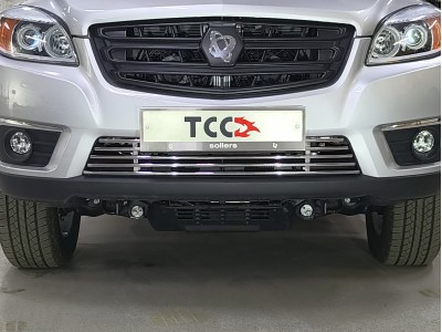 Решетка радиатора 12 мм для Sollers ST6 2023-н.в.