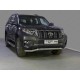Защита переднего бампера волна 76 мм ТСС для Toyota Land Cruiser Prado 150 2017-2020