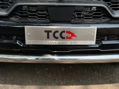Рамка номерного знака (комплект) для Foton Tunland V9 2025-н.в.
